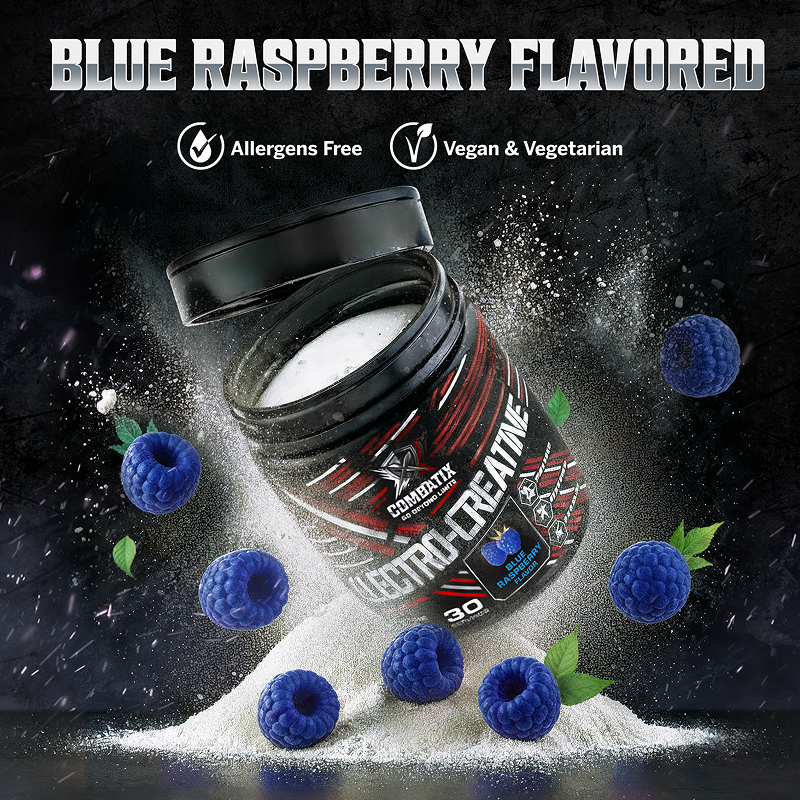 COMBATIX – Electrolyte + Creatine Monohydrate  – Hydration, Recovery & Endurance Support