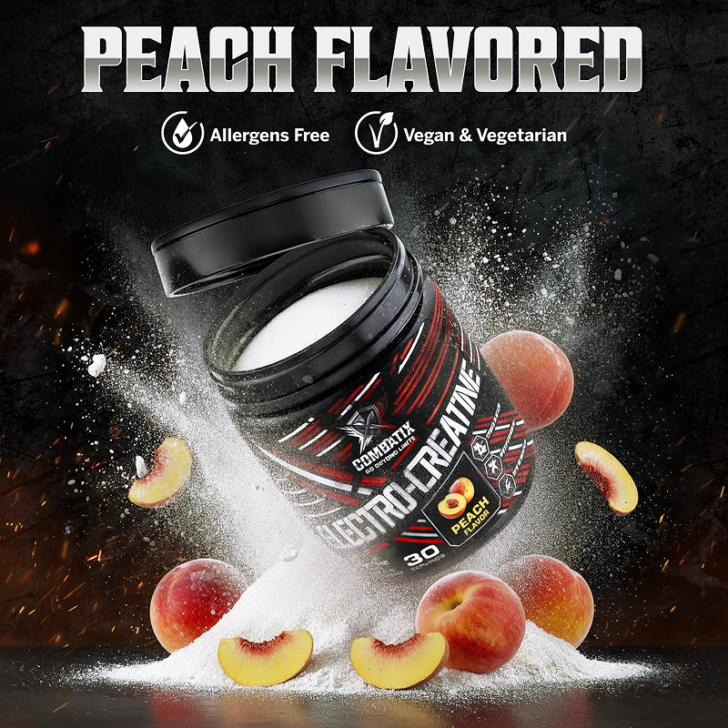 COMBATIX – Electrolyte + Creatine Monohydrate  – Hydration, Recovery & Endurance Support